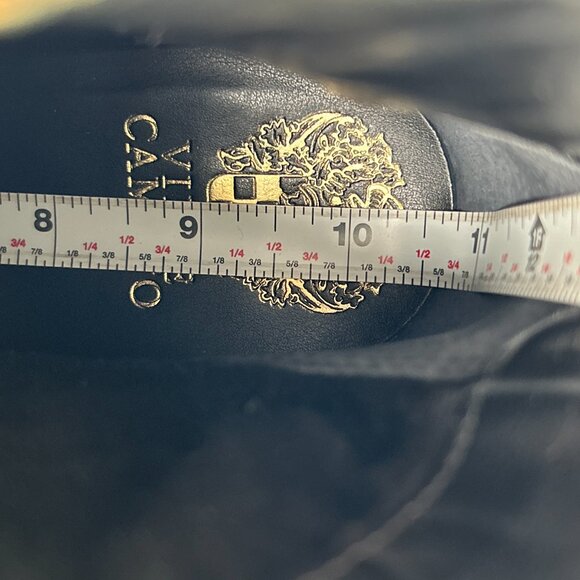 Vince Camuto Ankle Boots Womens 10M Brown Cow Hair Leopard Print Pointed Toe Zip - Picture 10 of 14